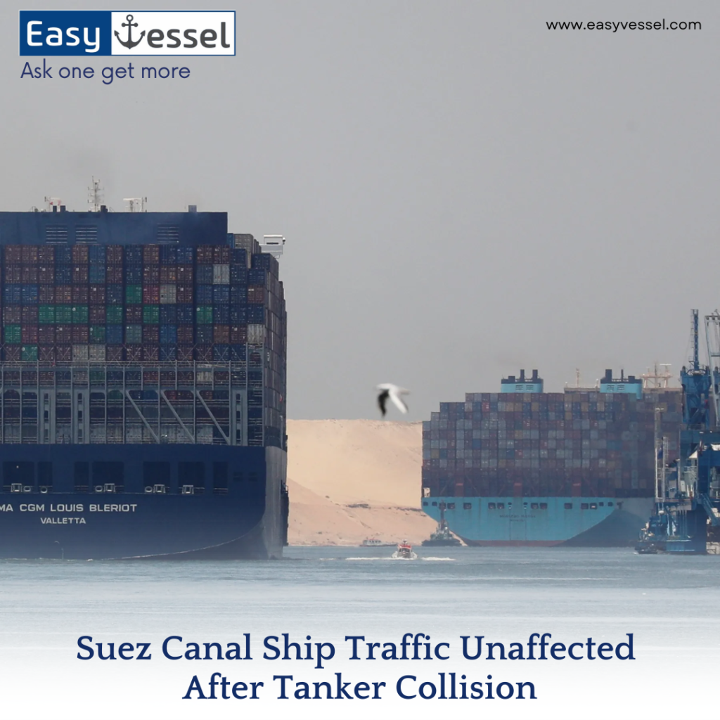Suez canal Ship Traffic