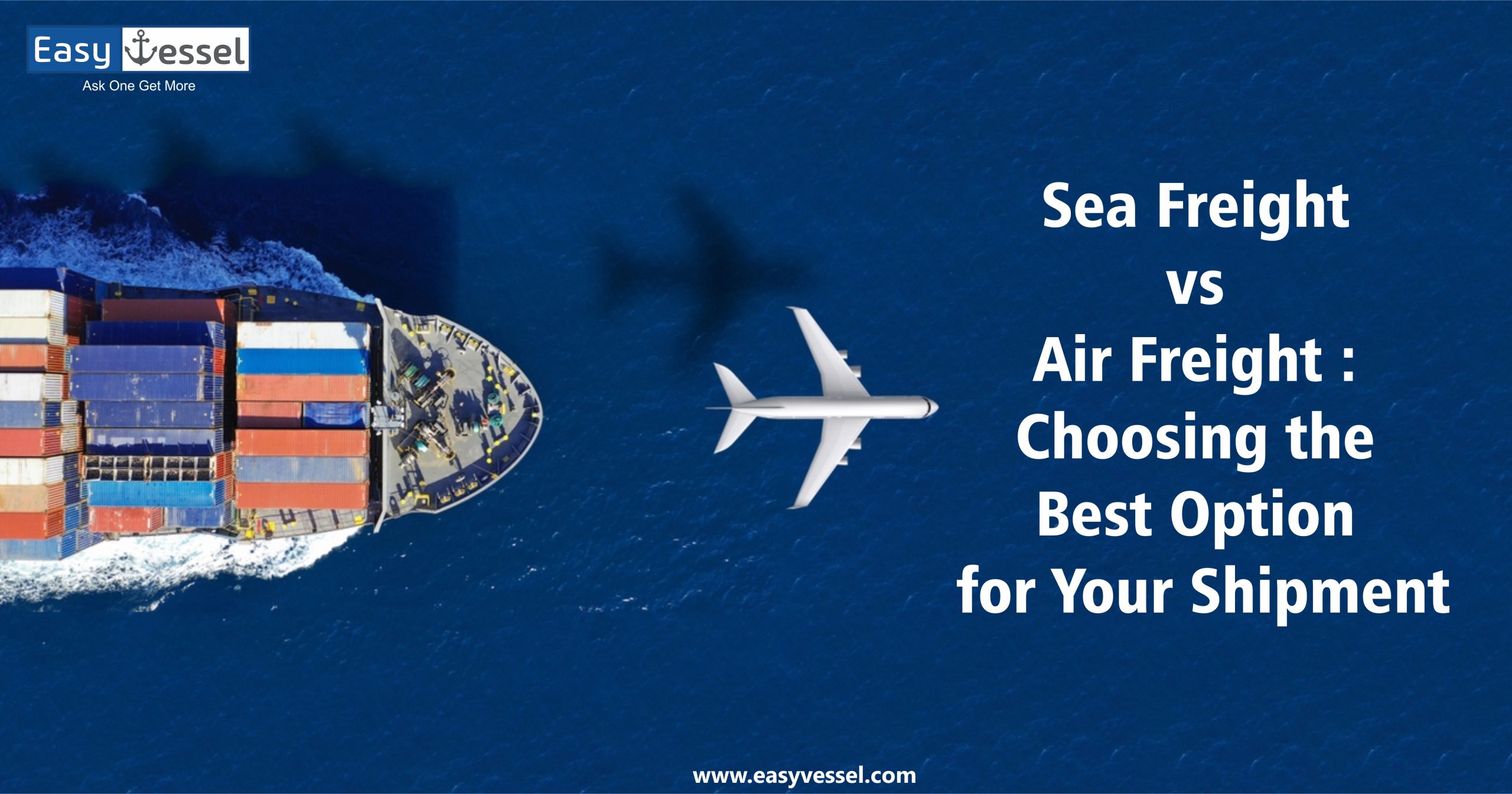 comparison between sea vs. air freight