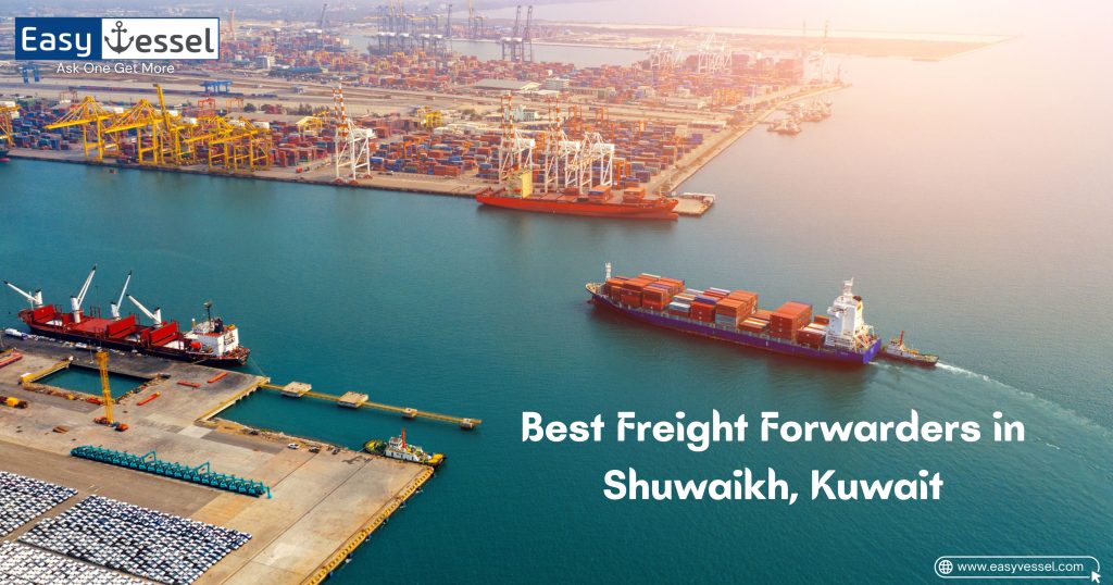find the best freight forwarders in Kuwait with easyvessel online portal
